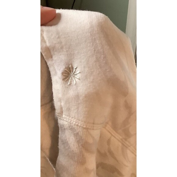 Athleta Coaster Luxe Sweatshirt Pullover Thumbholes Agate Paisley Women's Size M - Picture 5 of 5